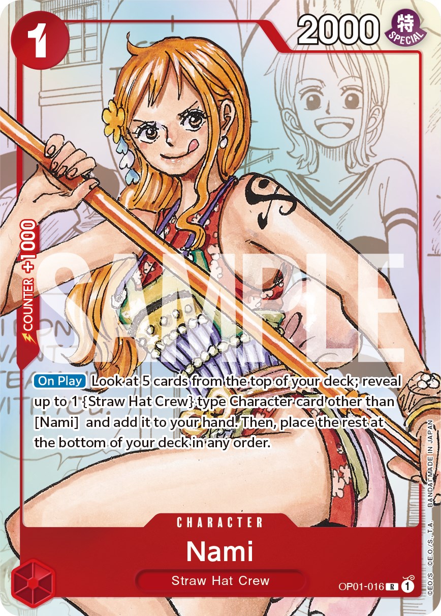 Nami (Alternate Art) [One Piece Promotion Cards] | Cards and Coasters CA