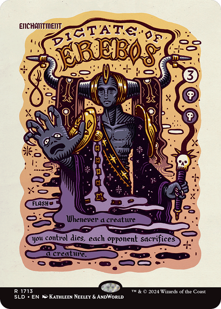 Dictate of Erebos [Secret Lair Drop Series] | Cards and Coasters CA