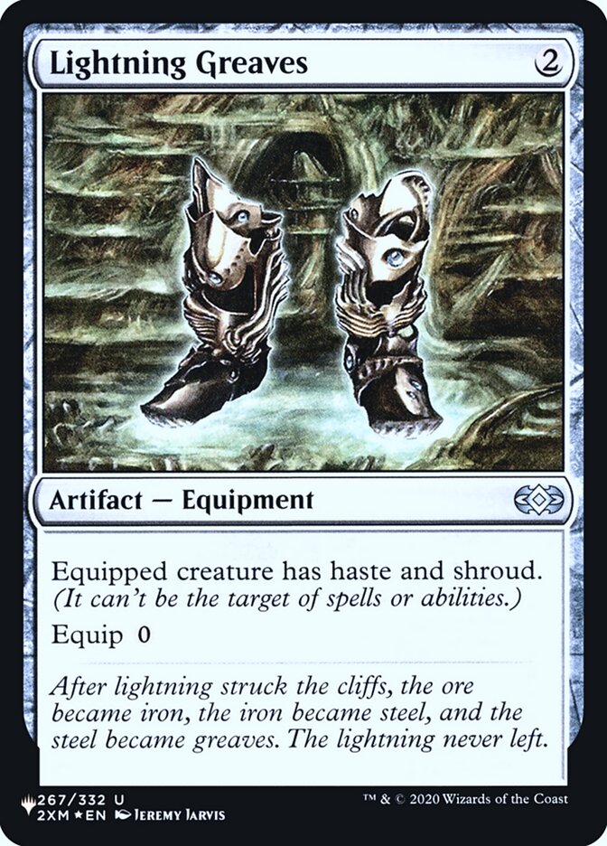 Lightning Greaves [Secret Lair: Heads I Win, Tails You Lose] | Cards and Coasters CA