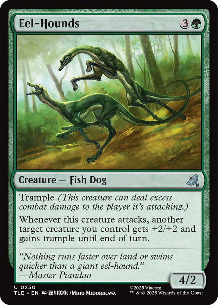 Eel-Hounds [Avatar: The Last Airbender: Eternal-Legal] | Cards and Coasters CA