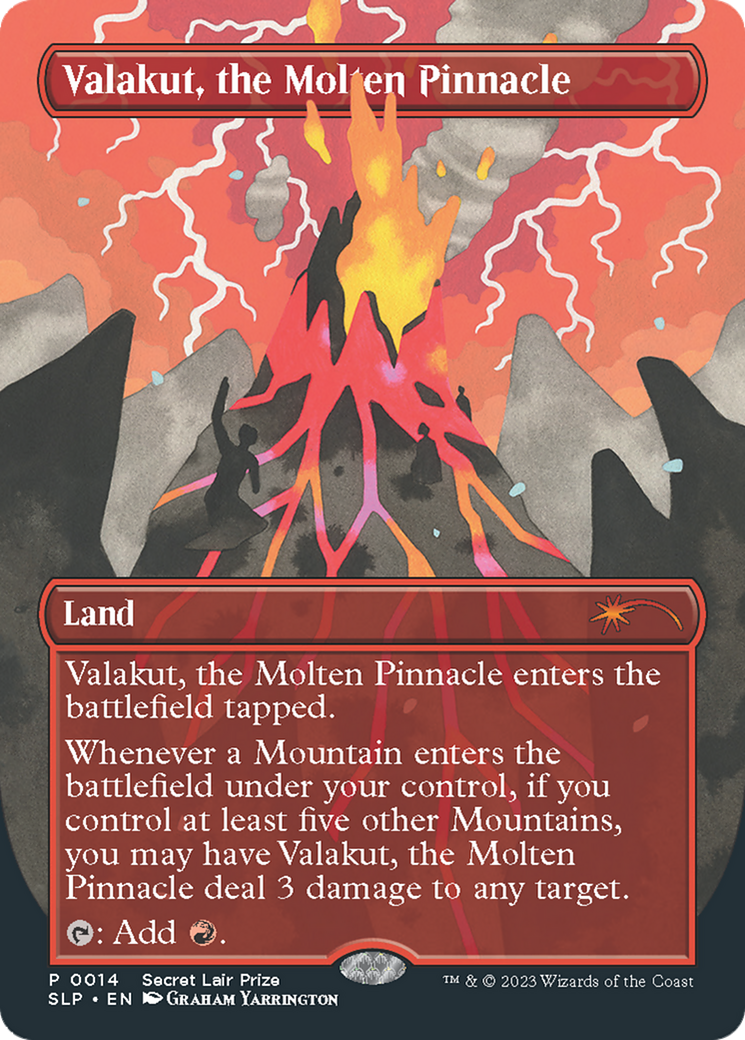 Valakut, the Molten Pinnacle [Secret Lair Showdown] | Cards and Coasters CA