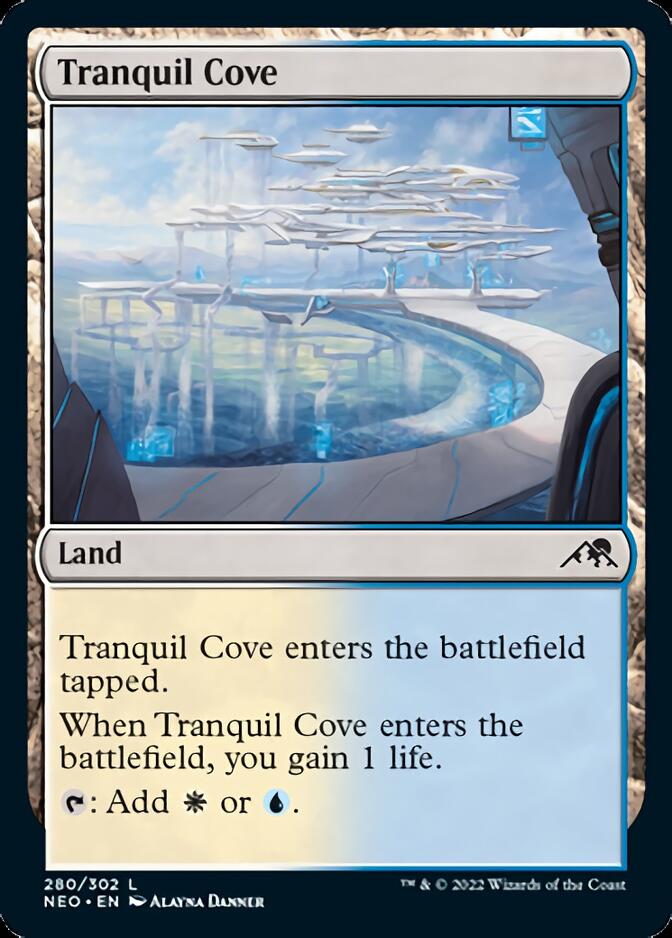 Tranquil Cove [Kamigawa: Neon Dynasty] | Cards and Coasters CA