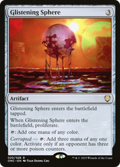 Glistening Sphere [Phyrexia: All Will Be One Commander] | Cards and Coasters CA