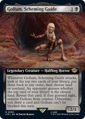 Gollum, Scheming Guide (Extended Art) [The Lord of the Rings: Tales of Middle-Earth] | Cards and Coasters CA