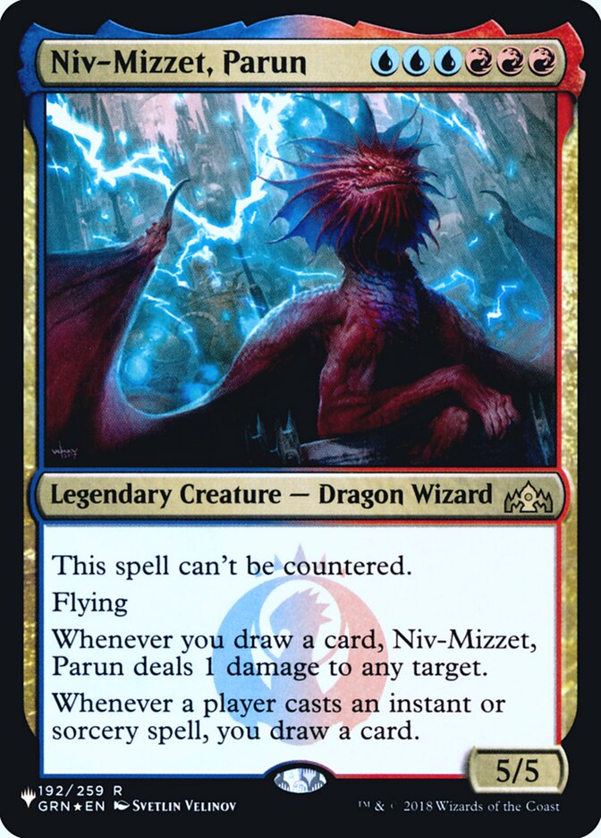 Niv-Mizzet, Parun [Secret Lair: Heads I Win, Tails You Lose] | Cards and Coasters CA