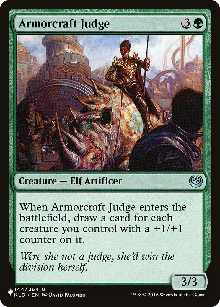 Armorcraft Judge [The List Reprints] | Cards and Coasters CA