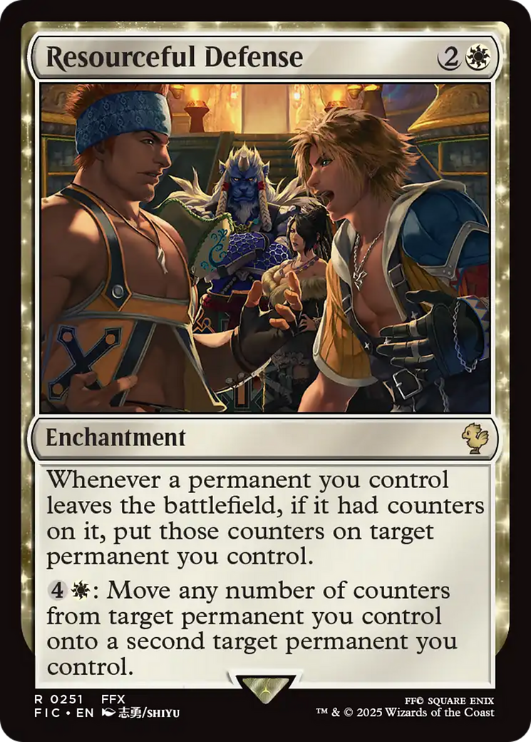 Resourceful Defense [FINAL FANTASY Commander] | Cards and Coasters CA