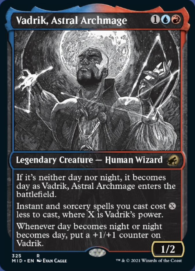 Vadrik, Astral Archmage (Showcase Eternal Night) [Innistrad: Midnight Hunt] | Cards and Coasters CA