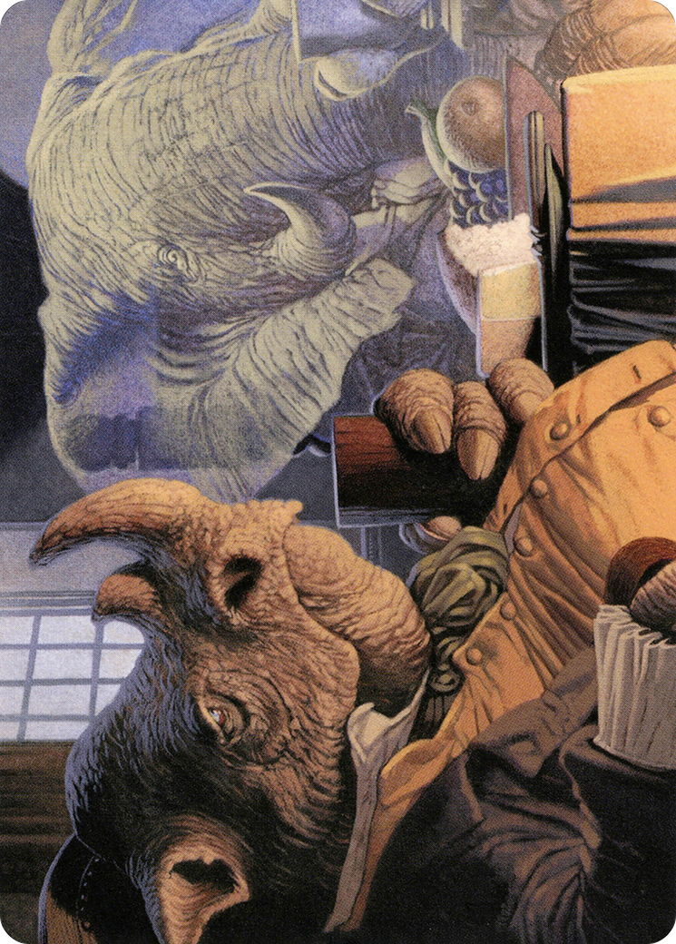 Late to Dinner Art Card [Modern Horizons 2 Art Series] | Cards and Coasters CA
