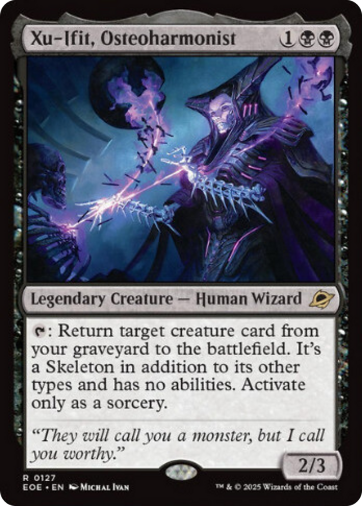 Xu-Ifit, Osteoharmonist [Edge of Eternities] | Cards and Coasters CA