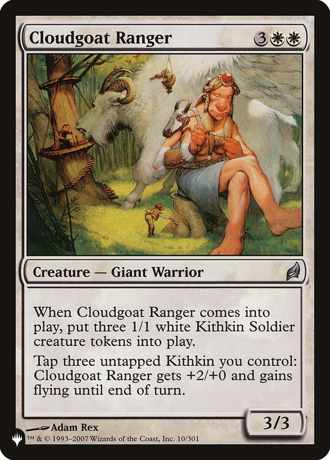 Cloudgoat Ranger [The List] | Cards and Coasters CA