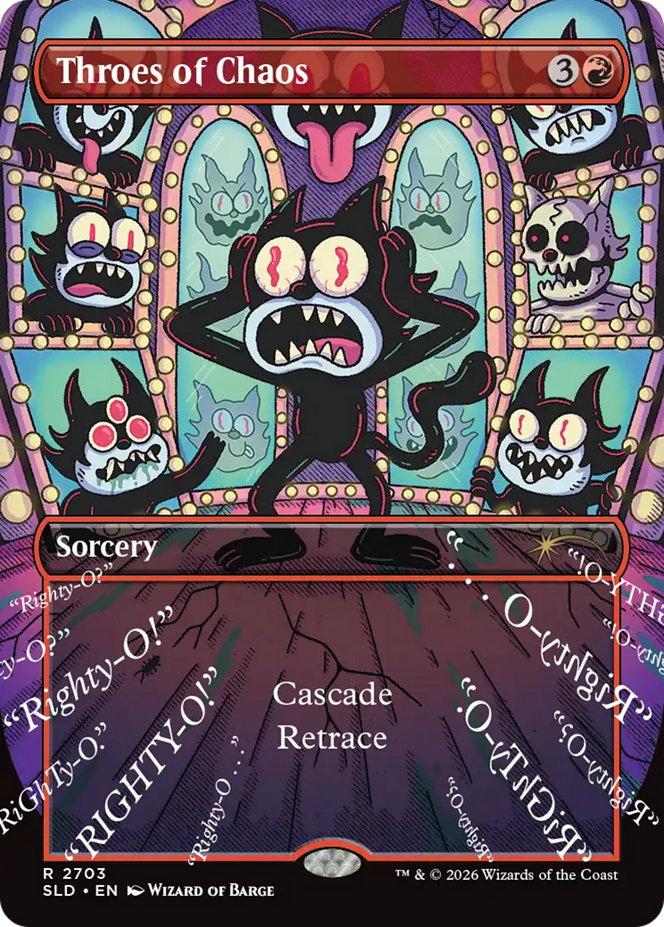 Throes of Chaos [Secret Lair Drop Series] | Cards and Coasters CA