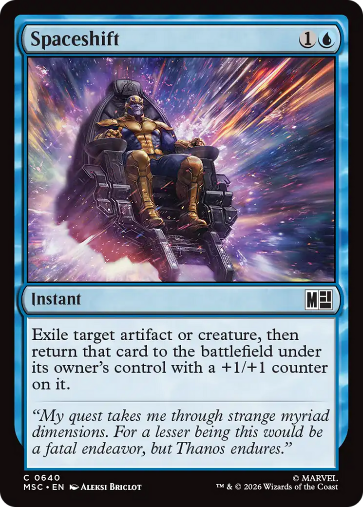 Spaceshift [Marvel Super Heroes Commander] | Cards and Coasters CA