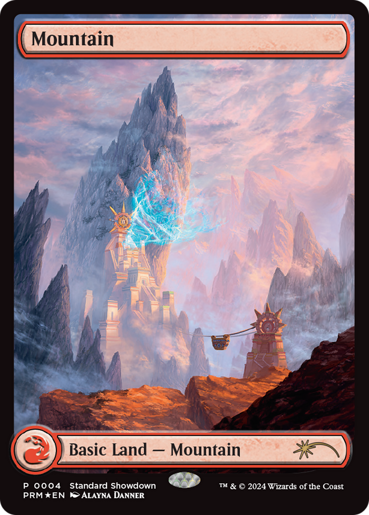 Mountain (Standard Showdown) [Standard Showdown Promos] | Cards and Coasters CA