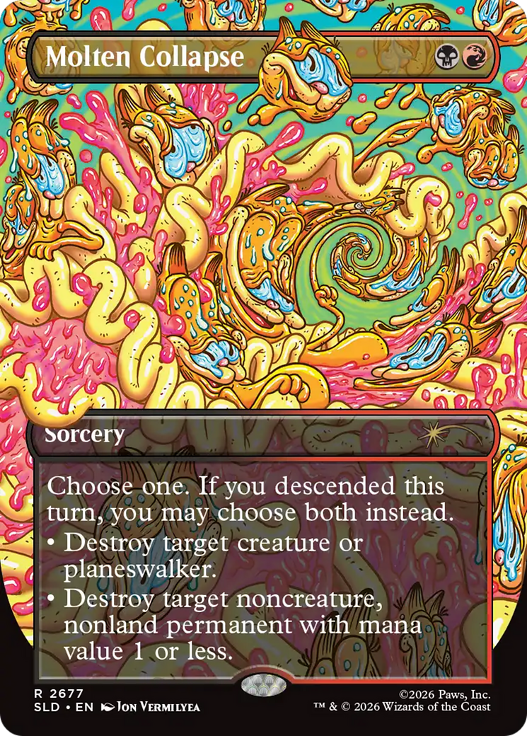 Molten Collapse [Secret Lair Drop Series] | Cards and Coasters CA