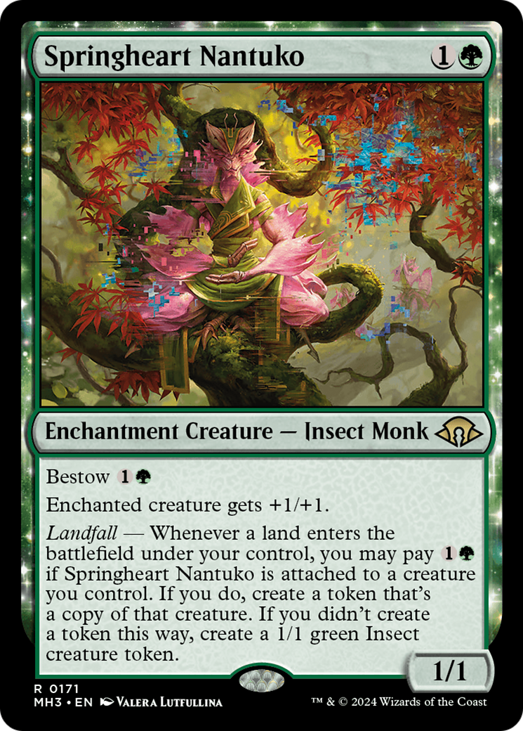 Springheart Nantuko [Modern Horizons 3] | Cards and Coasters CA