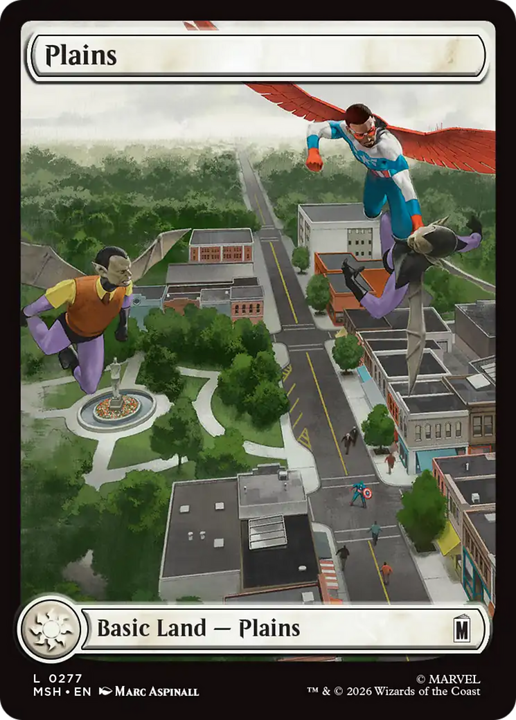 Plains (0277) [Marvel Super Heroes] | Cards and Coasters CA