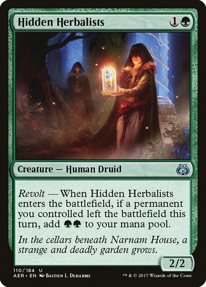 Hidden Herbalists [Aether Revolt] | Cards and Coasters CA