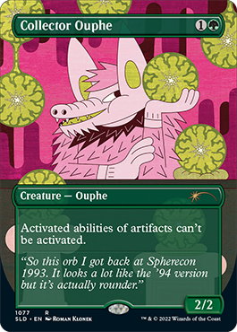 Collector Ouphe (Borderless) [Secret Lair Drop Series] | Cards and Coasters CA