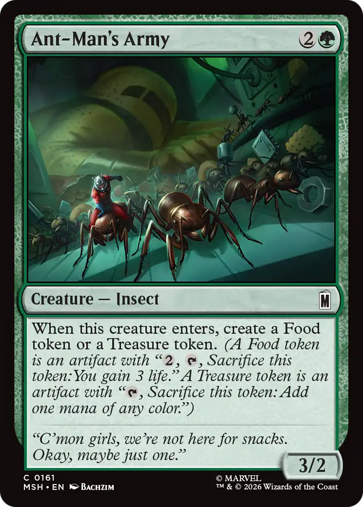 Ant-Man's Army [Marvel Super Heroes] | Cards and Coasters CA