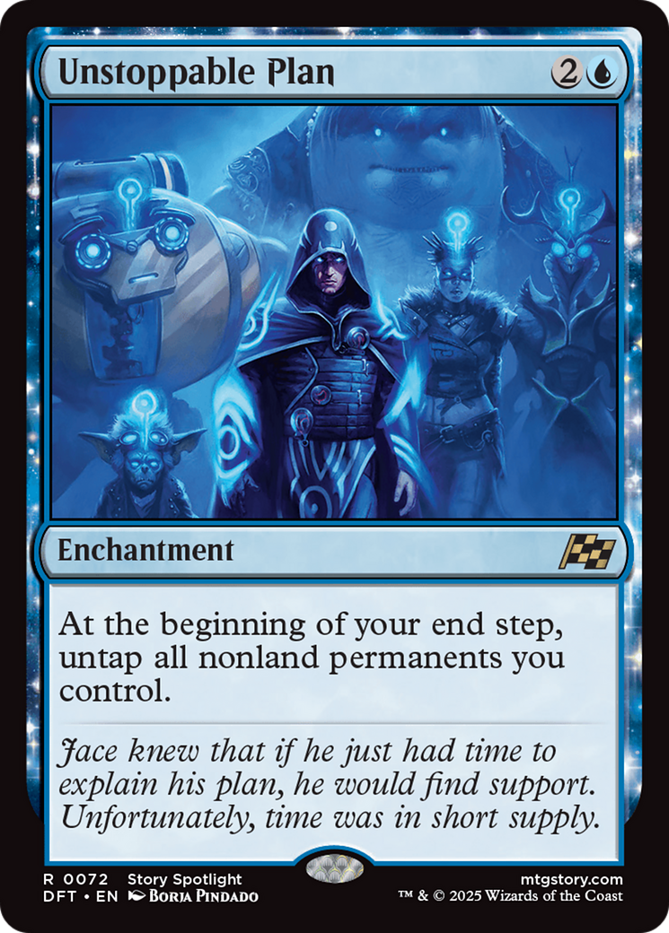 Unstoppable Plan [Aetherdrift] | Cards and Coasters CA