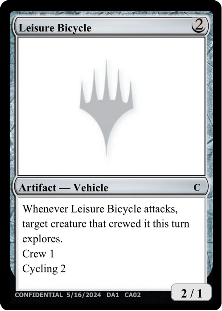 Leisure Bicycle [Unknown Event] | Cards and Coasters CA