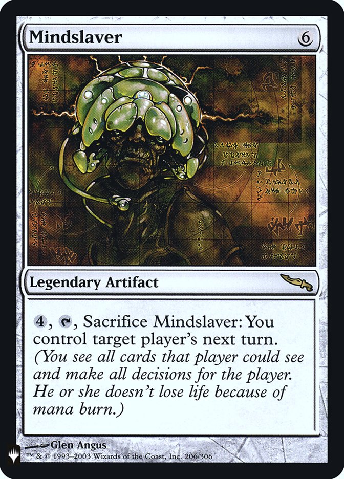 Mindslaver [Mystery Booster] | Cards and Coasters CA