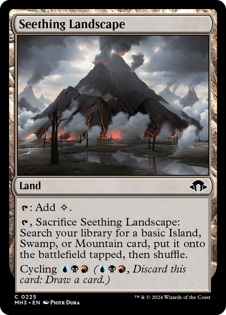 Seething Landscape [Modern Horizons 3] | Cards and Coasters CA