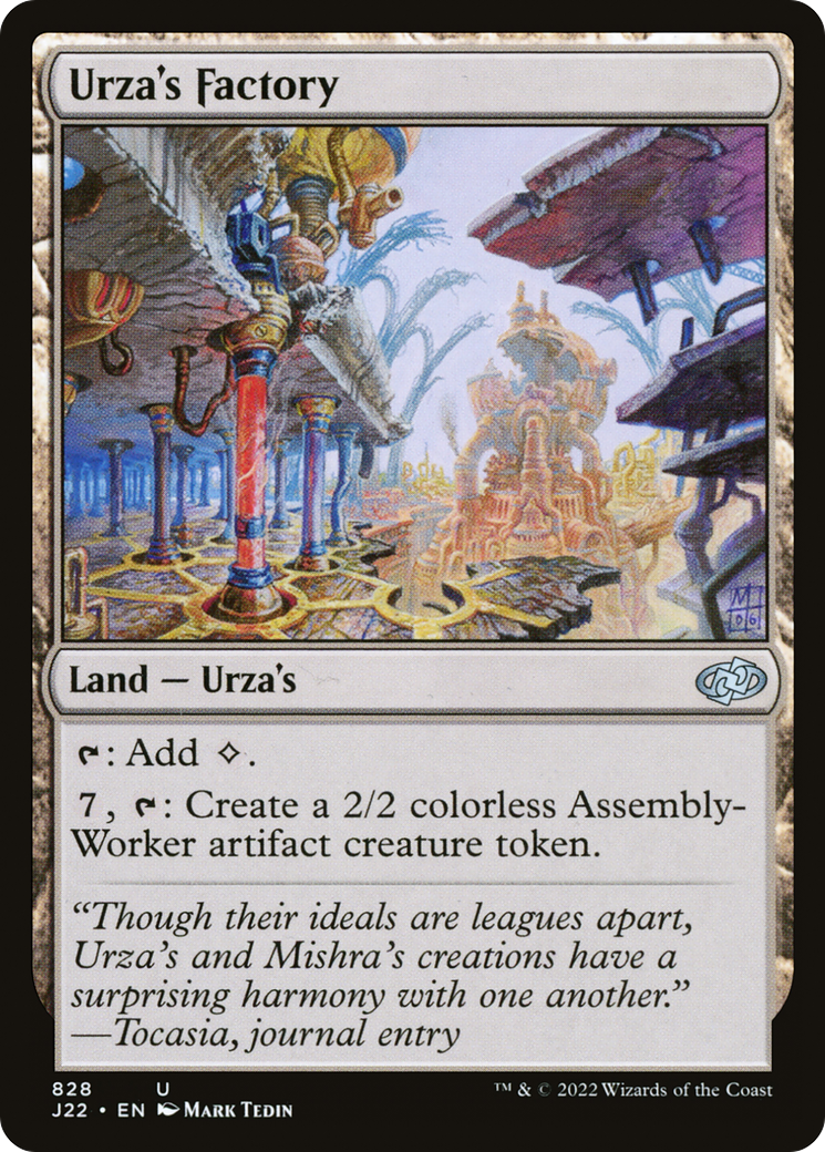 Urza's Factory [Jumpstart 2022] | Cards and Coasters CA