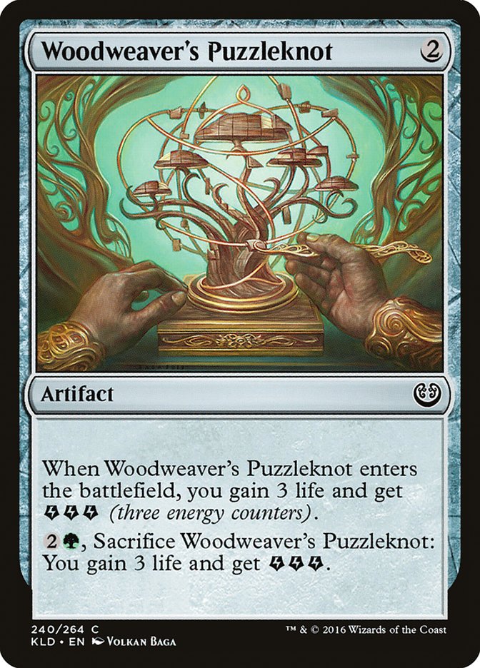 Woodweaver's Puzzleknot [Kaladesh] | Cards and Coasters CA