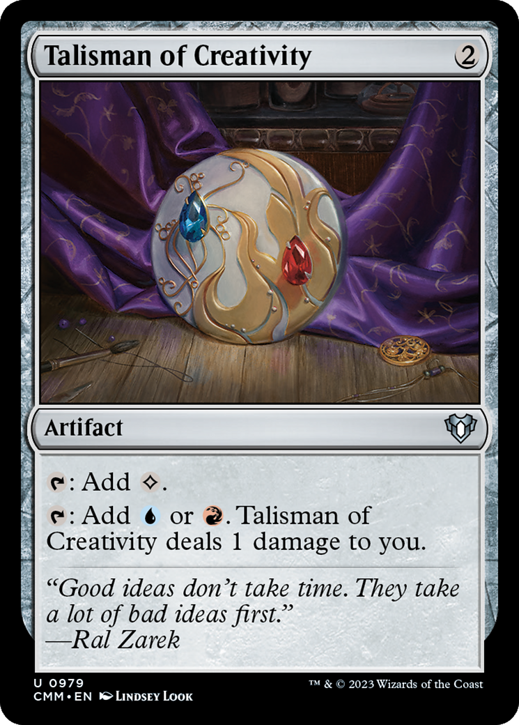 Talisman of Creativity [Commander Masters] | Cards and Coasters CA