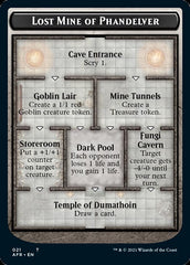 Dungeon of the Mad Mage // Lost Mine of Phandelver Double-Sided Token [Dungeons & Dragons: Adventures in the Forgotten Realms Tokens] | Cards and Coasters CA