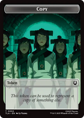 Copy (0002) // Soldier (0011) Double-Sided Token [Avatar: The Last Airbender Tokens] | Cards and Coasters CA