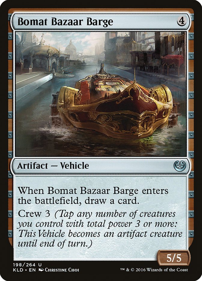 Bomat Bazaar Barge [Kaladesh] | Cards and Coasters CA