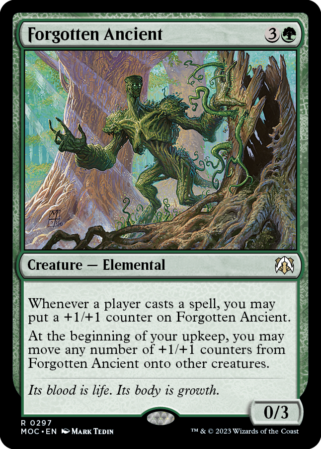 Forgotten Ancient [March of the Machine Commander] | Cards and Coasters CA