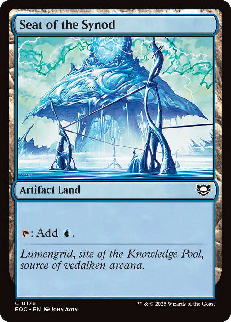 Seat of the Synod [Edge of Eternities Commander] | Cards and Coasters CA