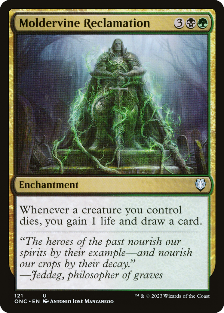 Moldervine Reclamation [Phyrexia: All Will Be One Commander] | Cards and Coasters CA