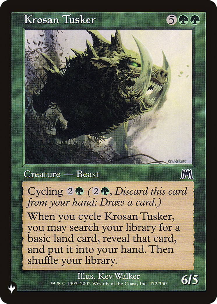 Krosan Tusker (ONS) [The List] | Cards and Coasters CA