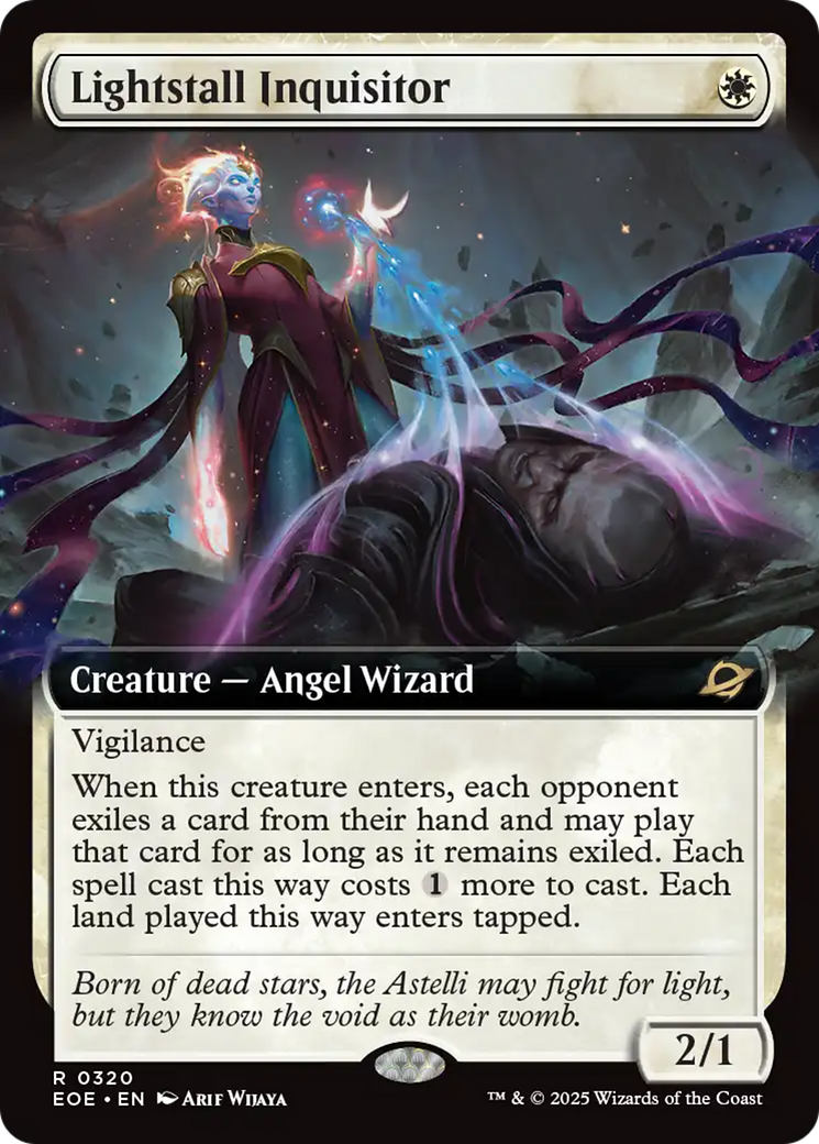 Lightstall Inquisitor (Extended Art) [Edge of Eternities] | Cards and Coasters CA
