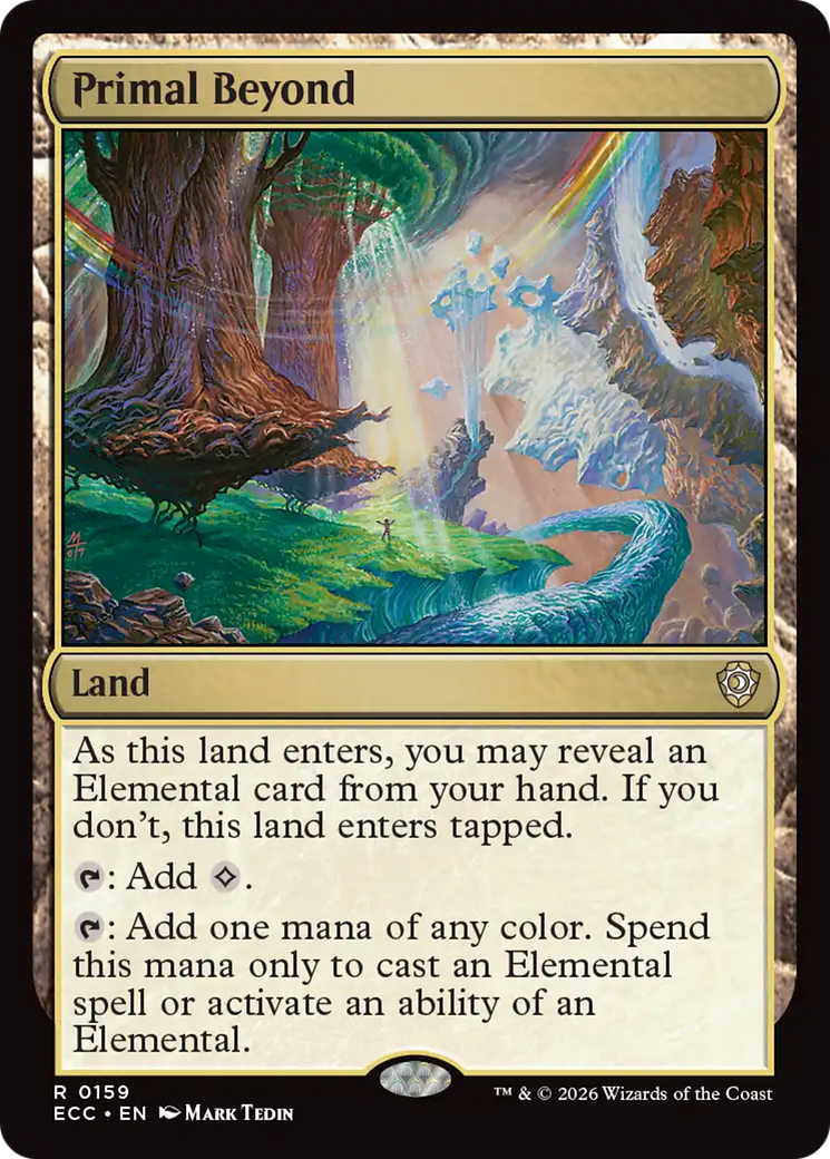 Primal Beyond [Lorwyn Eclipsed Commander] | Cards and Coasters CA