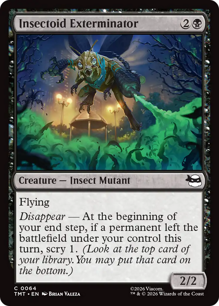 Insectoid Exterminator [Teenage Mutant Ninja Turtles] | Cards and Coasters CA
