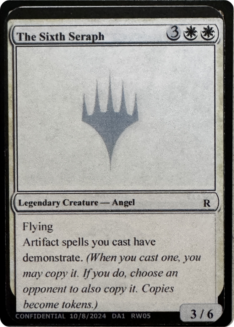 The Sixth Seraph [Mystery Booster 2 Playtest Cards] | Cards and Coasters CA