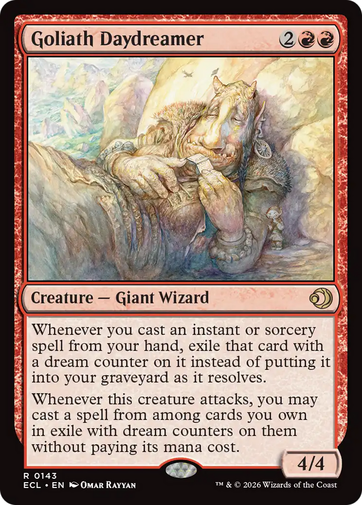 Goliath Daydreamer [Lorwyn Eclipsed] | Cards and Coasters CA