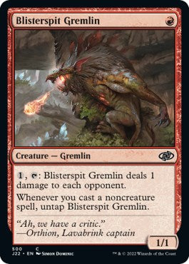 Blisterspit Gremlin [Jumpstart 2022] | Cards and Coasters CA