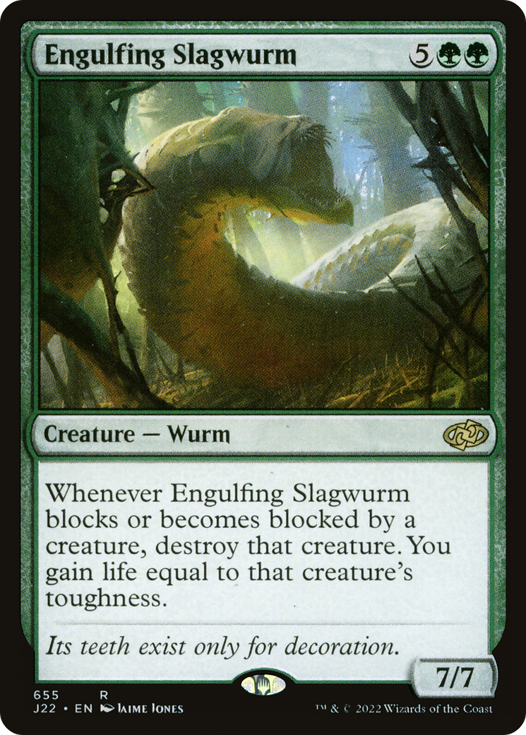 Engulfing Slagwurm [Jumpstart 2022] | Cards and Coasters CA