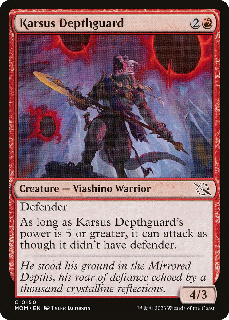 Karsus Depthguard [March of the Machine] | Cards and Coasters CA