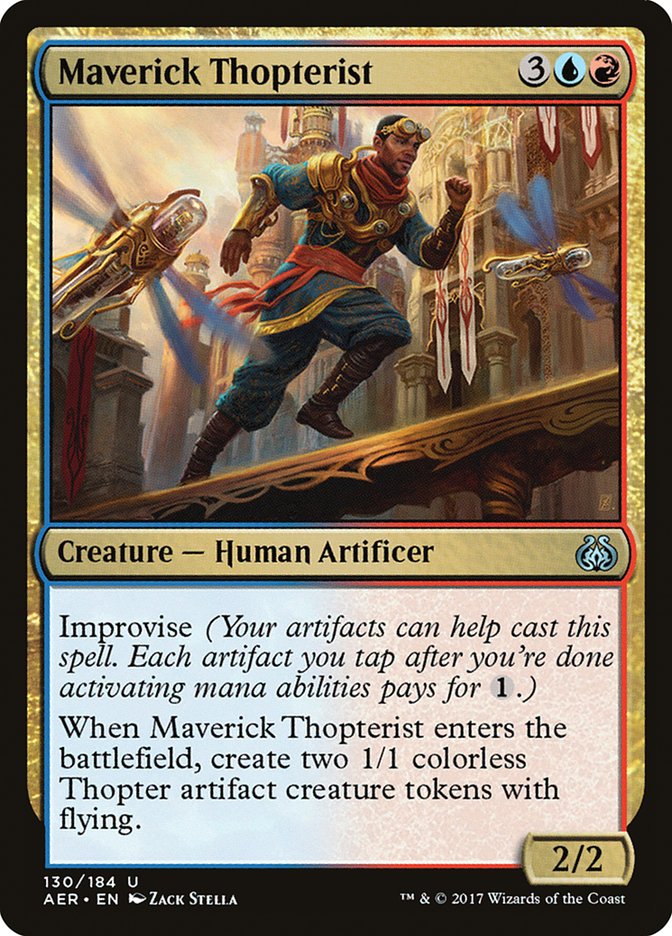 Maverick Thopterist [Aether Revolt] | Cards and Coasters CA