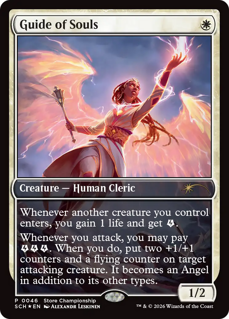 Guide of Souls [Store Championships 2026] | Cards and Coasters CA