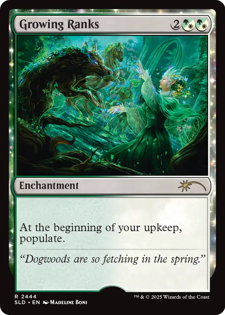 Growing Ranks [Secret Lair Drop Series] | Cards and Coasters CA