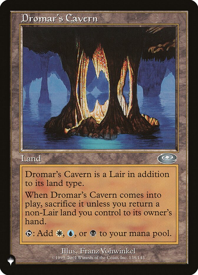 Dromar's Cavern [The List] | Cards and Coasters CA